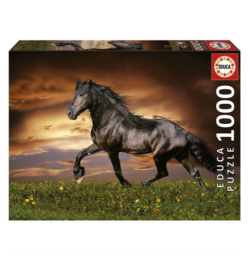 Educa: Trotting Horse - 1000 (Puslespil)