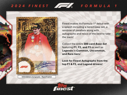 Topps Finest Formula 1 2024 - Hobby Box