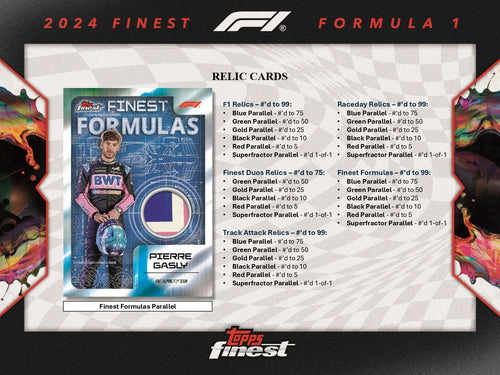 Topps Finest Formula 1 2024 - Hobby Box