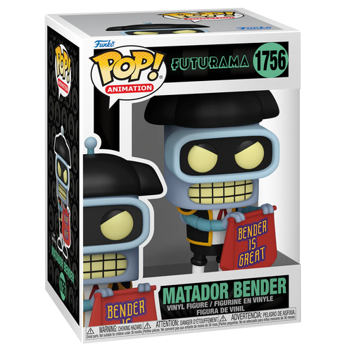Funko POP! - Futurama - Matador Bender #1756
