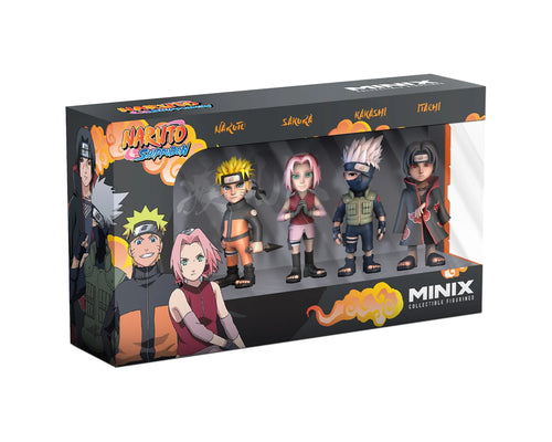 Minix Animation - Naruto Shippuden 4 Pack 7cm