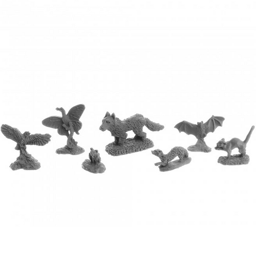 Reaper Bones: Familiars I (7 stk)