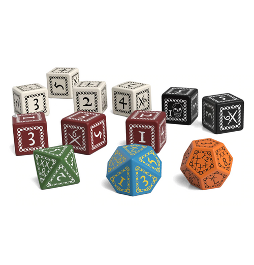 Forbidden Lands RPG - Custom Dice (12 stk)
