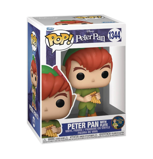 Funko POP! - Disney - Peter Pan w/ Flute #1344