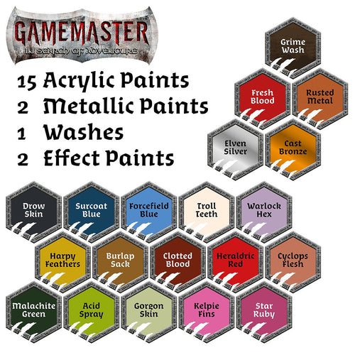 Army Painter: Gamemaster - Wandering Monsters Paint Set
