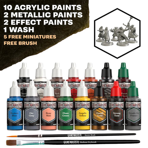 Army Painter: Gamemaster - Adventure Starter Role-Playing Paint Set