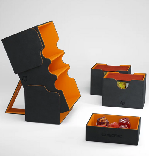 Gamegenic: Stronghold Convertible Exclusive Line - Black/Orange XL (200+)