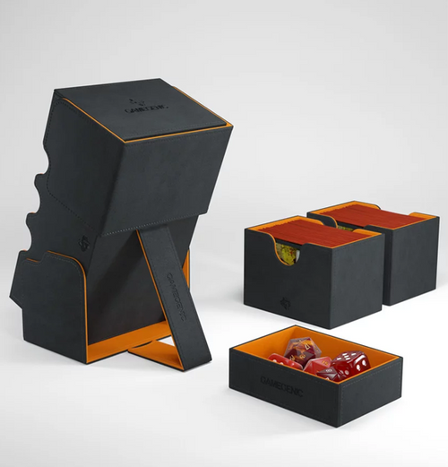 Gamegenic: Stronghold Convertible Exclusive Line - Black/Orange XL (200+)