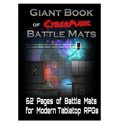 Giant Book of CyberPunk Battle Mats (Eng)