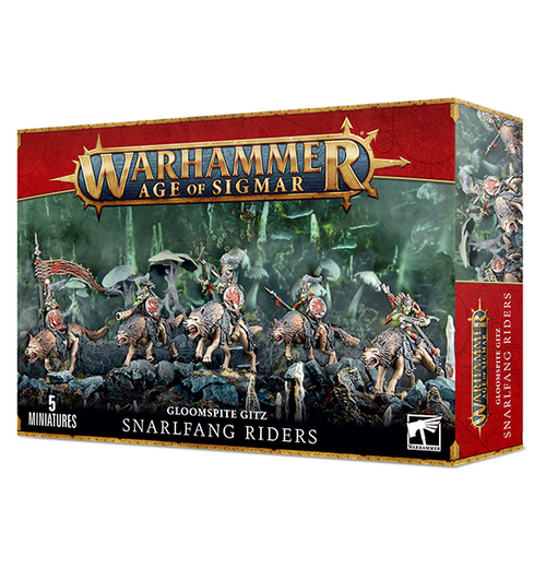 Age of Sigmar: Gloomspite Gitz - Snarlfang Riders