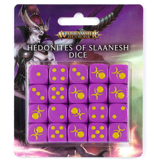 Age of Sigmar: Hedonites of Slaanesh - Dice Set