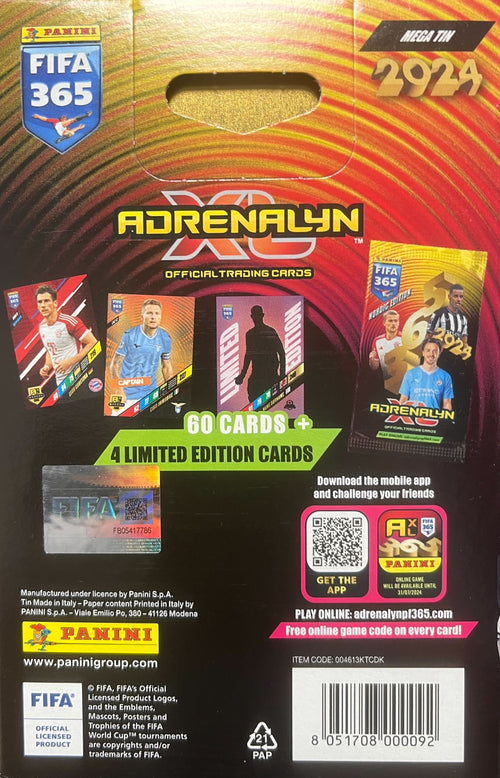Panini FIFA 365 2024 Nordic Edition - Mega Tin 2