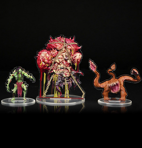 Dungeons & Dragons: 5th Ed. - Idols of the Realms: Boneyard Set 1 - 2D