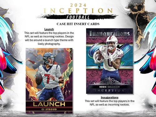 Topps Inception Football 2024 - Hobby Box