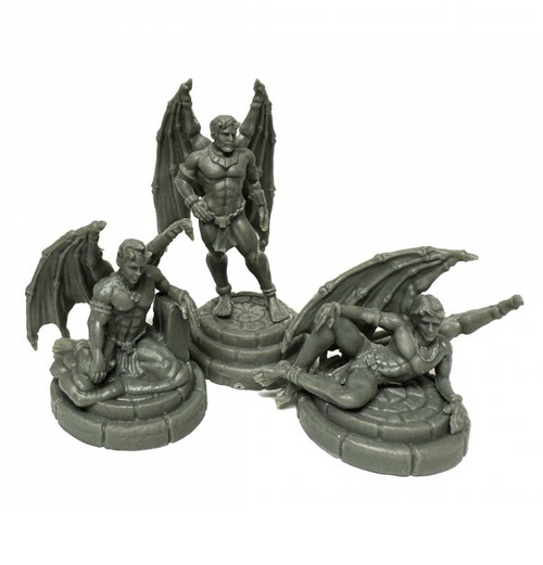 Reaper Bones Black: Demonic Temptation - Incubi (3 stk)