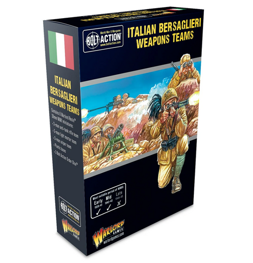 Bolt Action: Italian Bersaglieri - Weapons Teams