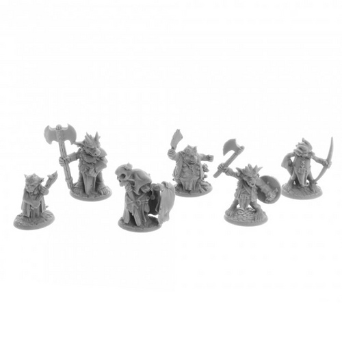 Reaper Bones: Kobolds Leaders (6 stk)