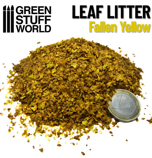 Green Stuff World: Leaf Litter - Fallen Yellow