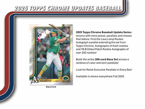 Topps Chrome Updates Baseball 2025 - Mega Box