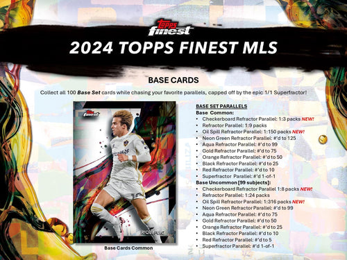 Topps Finest MLS 2024 - Hobby Box
