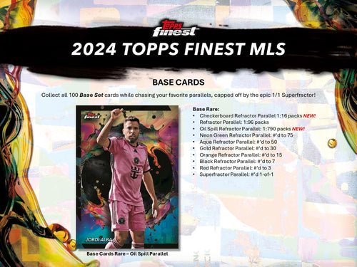 Topps Finest MLS 2024 - Hobby Box