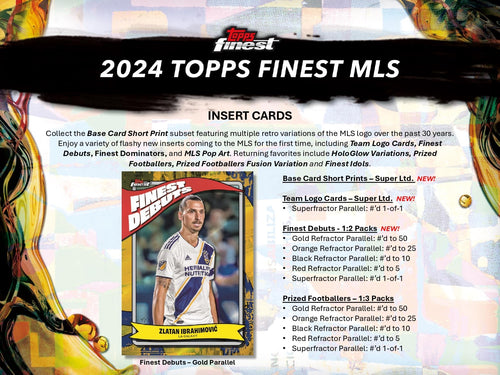 Topps Finest MLS 2024 - Hobby Box