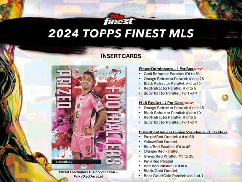 Topps Finest MLS 2024 - Hobby Box