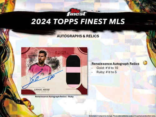 Topps Finest MLS 2024 - Hobby Box
