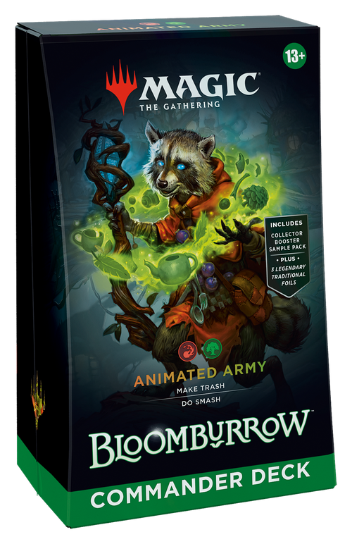 Magic The Gathering: Bloomburrow - Animated Army Commander Deck