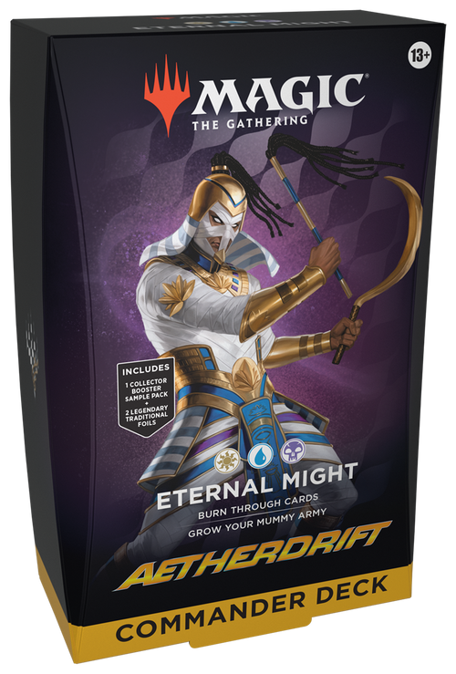 Magic The Gathering - Aetherdrift Commander Deck - Eternal Might