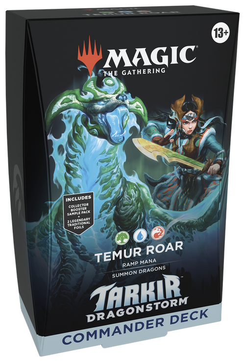 Magic The Gathering - Tarkir: Dragonstorm Commander Deck - Temur Roar