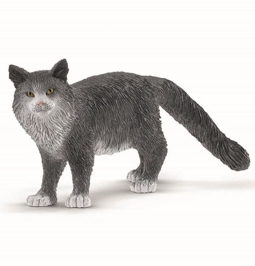 Schleich: Maine Coon Kat - Plastikfigur