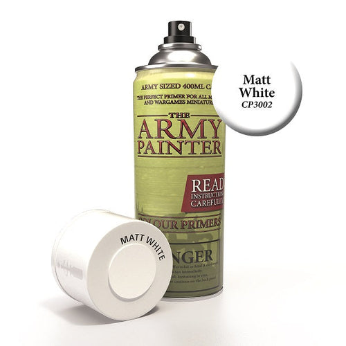 Army Painter Matt White Primer Spray