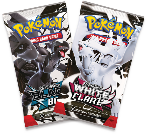 Pokemon Scarlet & Violet 10.5 - Black Bolt & White Flare - Random Mini Tin