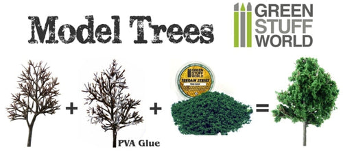 Green Stuff World: Model Tree Trunks (10x)