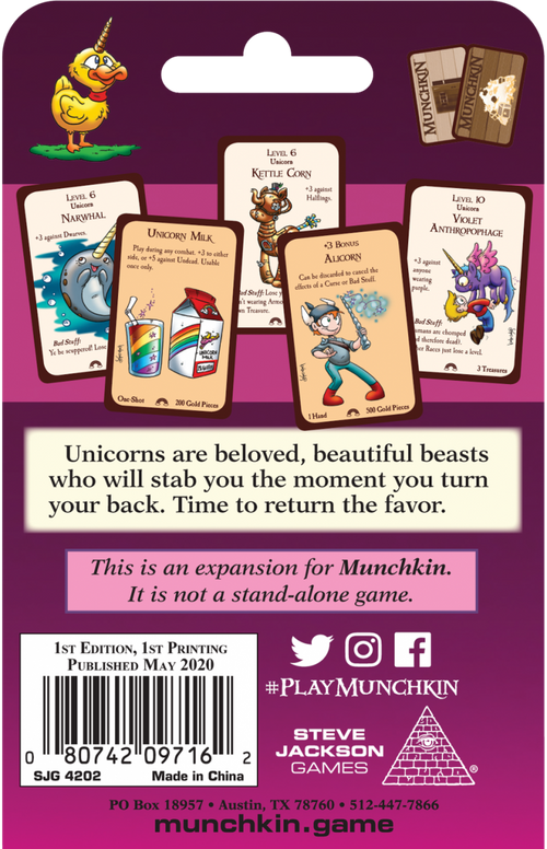 Munchkin - Unicorns (Exp) (Eng)