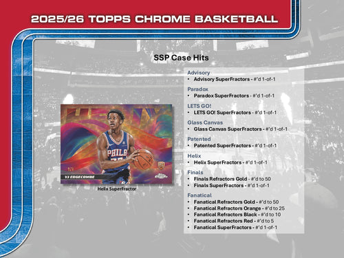 Topps Chrome Basketball 2025/26 - Value Box