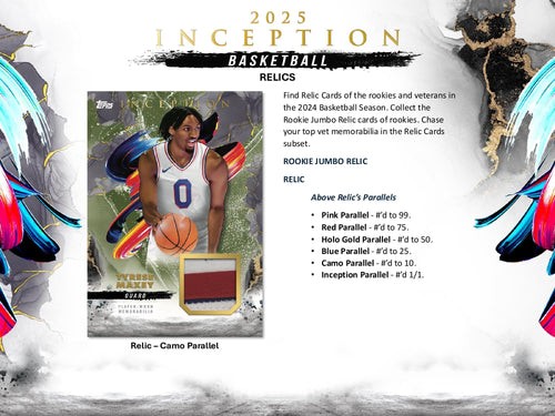 Topps Inception Basketball 2024/25 - Hobby Box