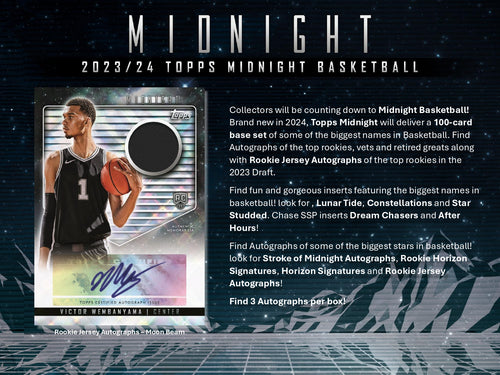 Topps Midnight Basketball 2023/24 - Hobby Box