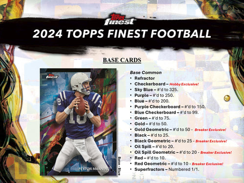 Topps Finest Football 2024 - Hobby Box