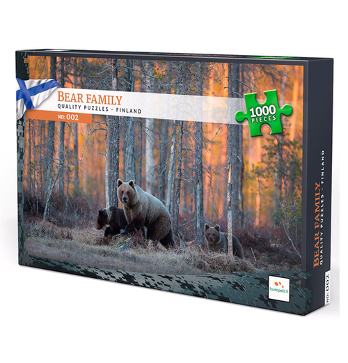 Bear Family - 1000 (Puslespil)
