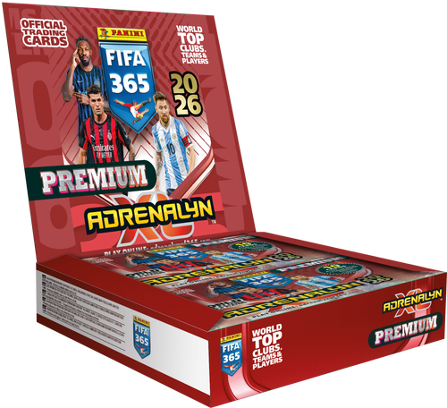 Panini FIFA 365 AdrenalynXL 2026 - Premium Booster Box (10 Packs)