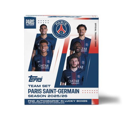 Topps Paris Saint-Germain Team Set 2025/26