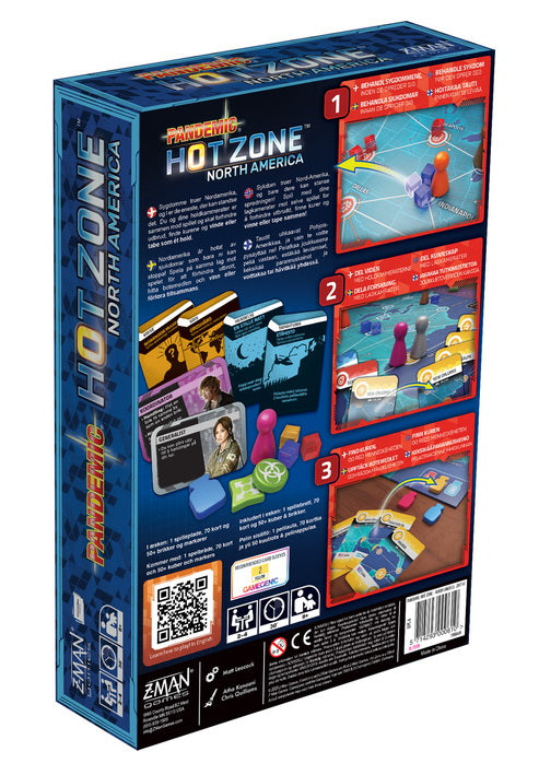 Pandemic: Hot Zone - North America (Dansk)