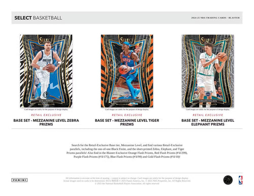 Panini Select Basketball 2024/25 - Blaster Box
