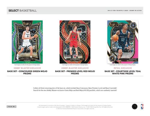 Panini Select Basketball 2024/25 - Hobby Blaster Box