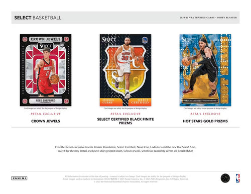 Panini Select Basketball 2024/25 - Hobby Blaster Box