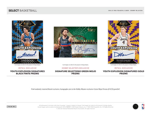 Panini Select Basketball 2024/25 - Hobby Blaster Box