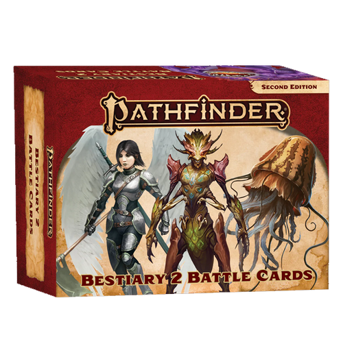 Pathfinder 2nd: Bestiary 2 - Battle Cards (Eng)