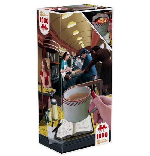 Puzzle Twist: Blue Plate Special - 1000 (Puslespil)